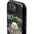 Adult Swim Rick and Morty Spaceship iPhone 16e Impact Case
