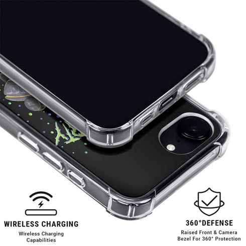 Adult Swim Rick and Morty Spaceship iPhone 16e MagSafe Case