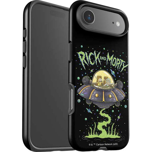 Adult Swim Rick and Morty Spaceship iPhone 17 Air Impact Case