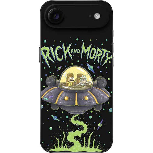 Adult Swim Rick and Morty Spaceship iPhone 17 Air Skin