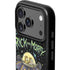 Adult Swim Rick and Morty Spaceship iPhone 17 Pro Impact Case