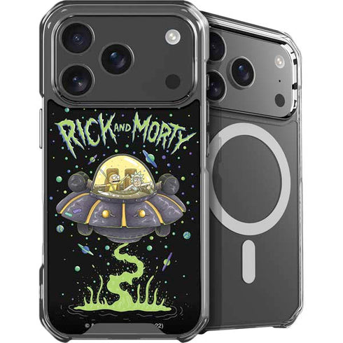 Adult Swim Rick and Morty Spaceship iPhone 18 Pro MagSafe Case