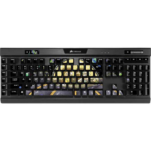 Adult Swim Rick and Morty Spaceship K95 RGB PLATINUM Mechanical Gaming Keyboard Skin