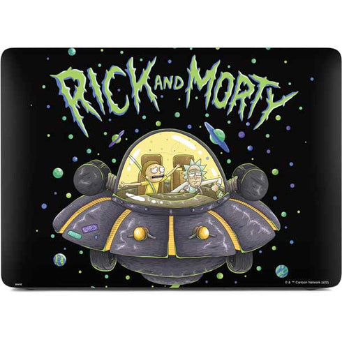 Adult Swim Rick and Morty Spaceship Apple MacBook Air Skin
