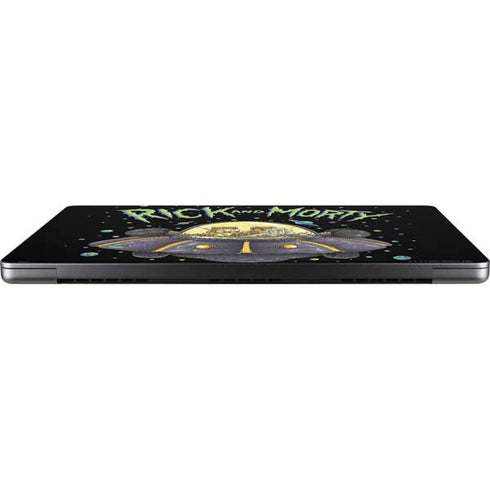 Adult Swim Rick and Morty Spaceship Apple MacBook Pro 14-inch Skin