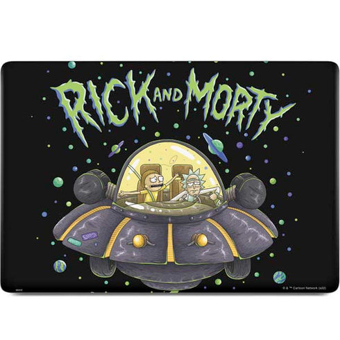Adult Swim Rick and Morty Spaceship MacBook Skins