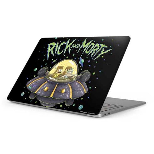 Adult Swim Rick and Morty Spaceship Apple MacBook Pro 16-inch Skin