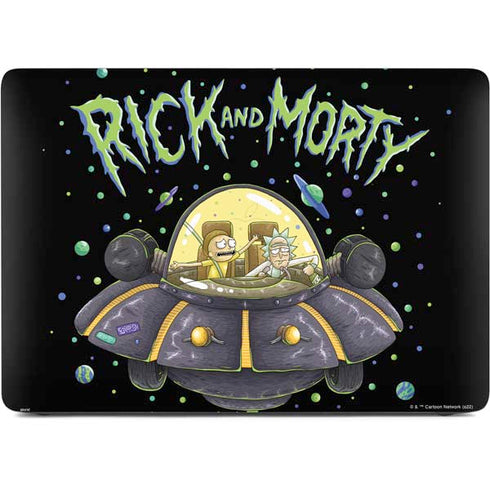 Adult Swim Rick and Morty Spaceship Apple MacBook Pro 16-inch Skin
