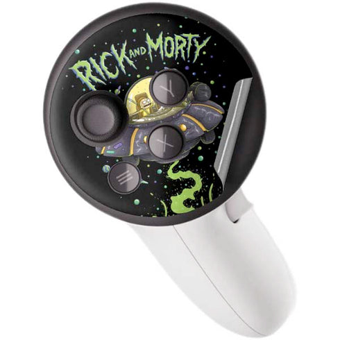 Adult Swim Rick and Morty Spaceship Meta Quest 3S Skin