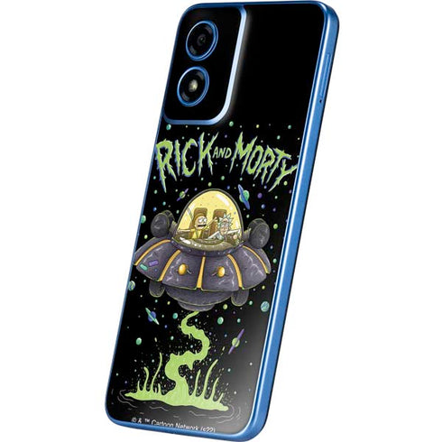 Adult Swim Rick and Morty Spaceship Moto G Play 4G (2024) Skin
