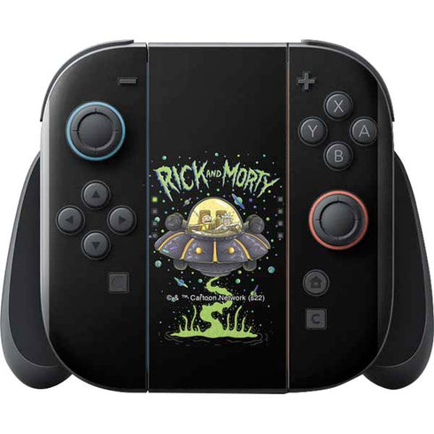 Adult Swim Rick and Morty Spaceship Nintendo Switch 2 (2025) with Joy-Con Skin