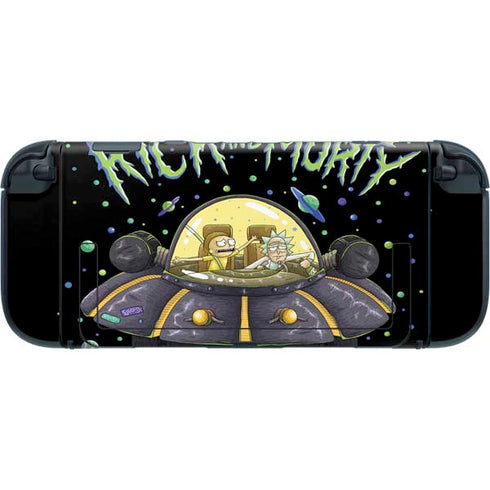 Adult Swim Rick and Morty Spaceship Nintendo Switch 2 (2025) with Joy-Con Skin