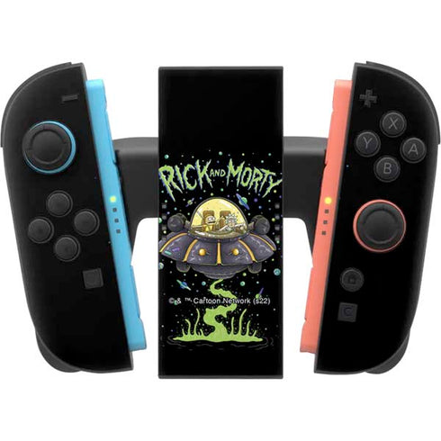 Adult Swim Rick and Morty Spaceship Nintendo Switch 2 (2025) Joy-Con Controller Skin