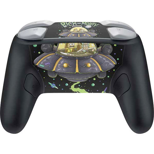 Adult Swim Rick and Morty Spaceship Nintendo Switch 2 (2025) Pro Controller Skin
