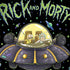 Adult Swim Rick and Morty Spaceship PlayStation 4 Gold Wireless Headset Skin