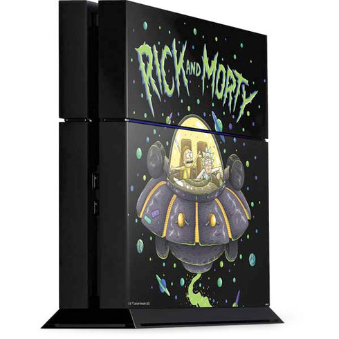 Adult Swim Rick and Morty Spaceship PlayStation PS4 Skins