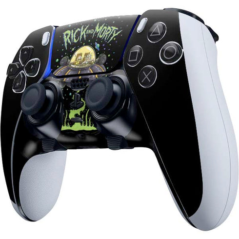 Adult Swim Rick and Morty Spaceship PS5 DualSense Edge Pro Controller Skin