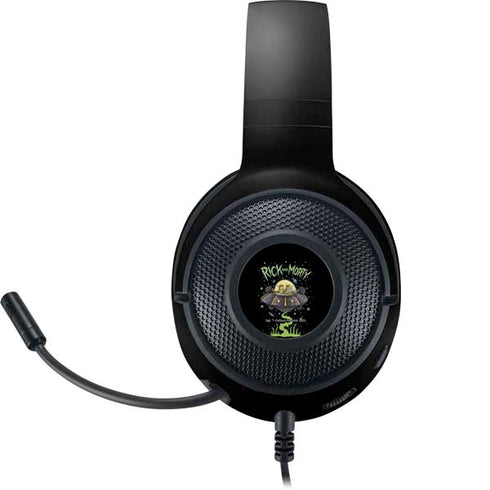 Adult Swim Rick and Morty Spaceship Razer Kraken X Skin