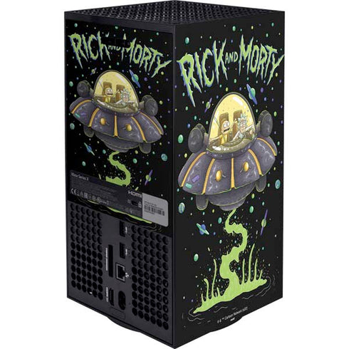 Adult Swim Rick and Morty Spaceship Xbox Series X Bundle Skin