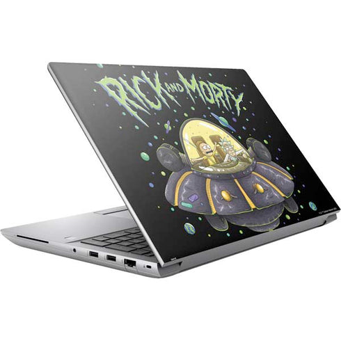 Adult Swim Rick and Morty Spaceship HP ZBook Fury 16 G10 Skin