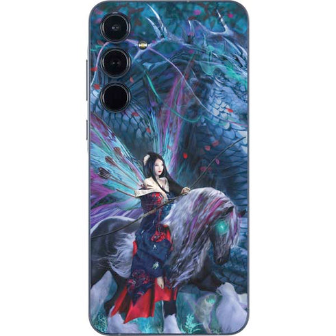 Ride of the Yokai Fairy and Dragon by Ruth Thompson Galaxy A35 5G Skin