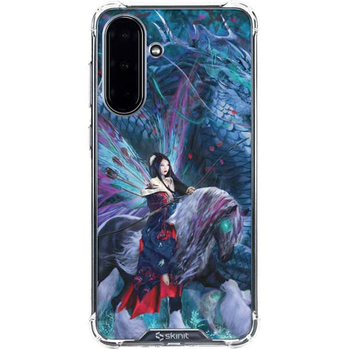Ride of the Yokai Fairy and Dragon by Ruth Thompson Galaxy A36 5G Clear Case