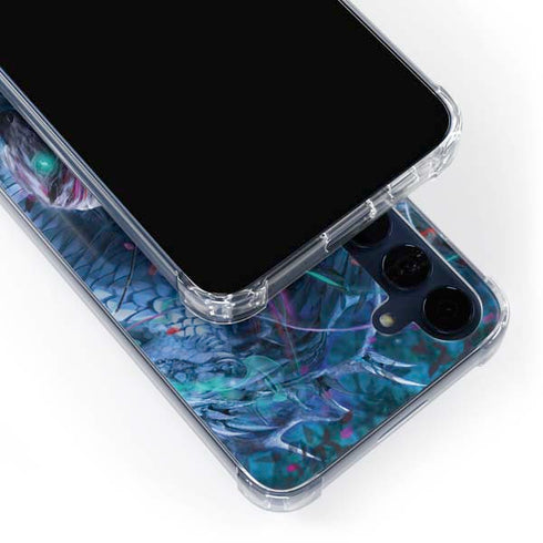 Ride of the Yokai Fairy and Dragon by Ruth Thompson Galaxy A55 5G Clear Case