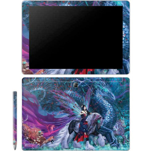 Ride of the Yokai Fairy and Dragon by Ruth Thompson Galaxy Book 12in Skin