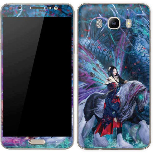 Ride of the Yokai Fairy and Dragon by Ruth Thompson Galaxy J7 Skin