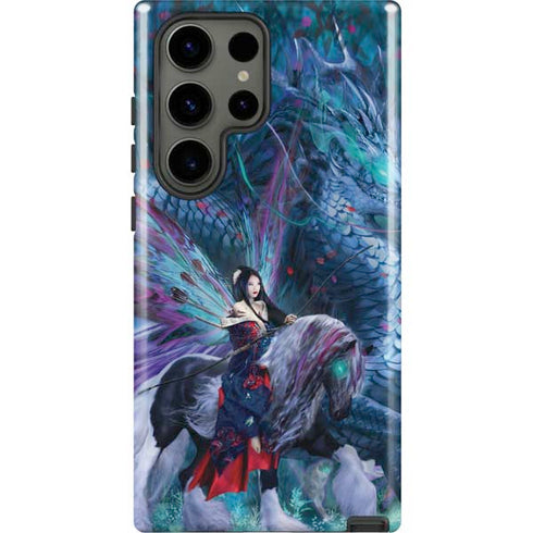 Ride of the Yokai Fairy and Dragon by Ruth Thompson Galaxy S23 Ultra Pro Case