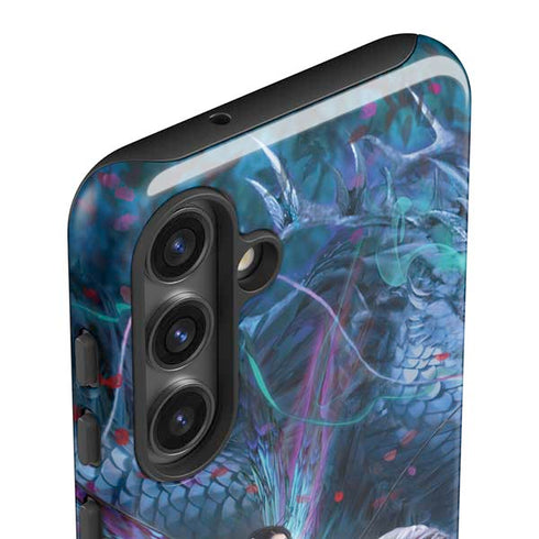 Ride of the Yokai Fairy and Dragon by Ruth Thompson Galaxy S25 Impact Case
