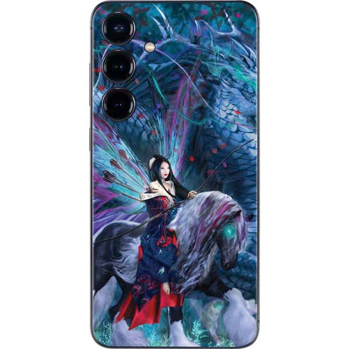 Ride of the Yokai Fairy and Dragon by Ruth Thompson Galaxy S25 Plus Skin