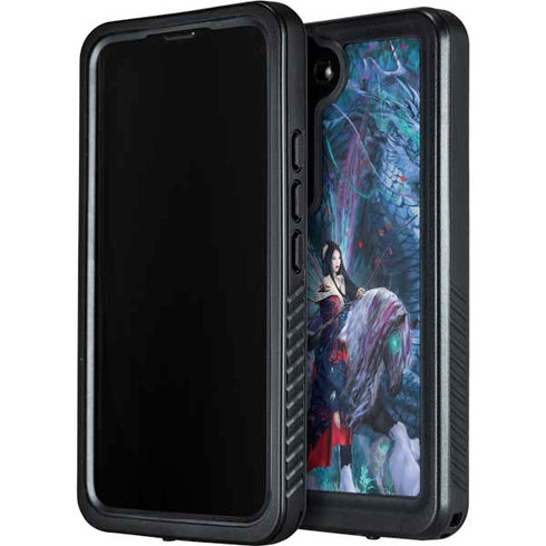 Ride of the Yokai Fairy and Dragon by Ruth Thompson Galaxy S24 Plus Waterproof Case
