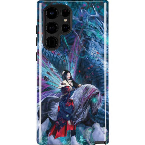 Ride of the Yokai Fairy and Dragon by Ruth Thompson Galaxy S25 Ultra Impact Case
