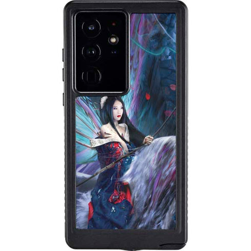 Ride of the Yokai Fairy and Dragon by Ruth Thompson Galaxy S24 Ultra Waterproof Case