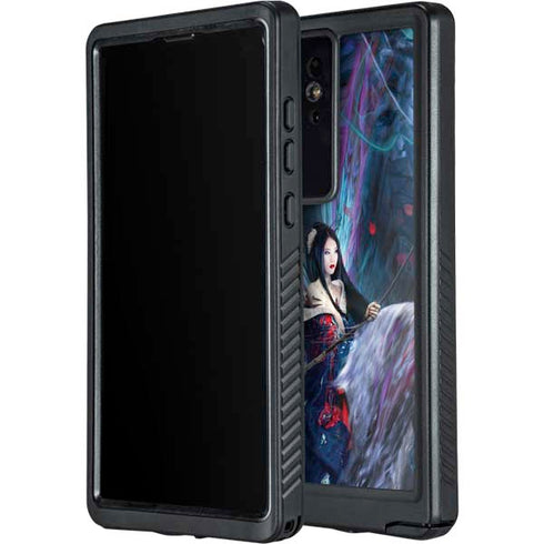 Ride of the Yokai Fairy and Dragon by Ruth Thompson Galaxy S24 Ultra Waterproof Case