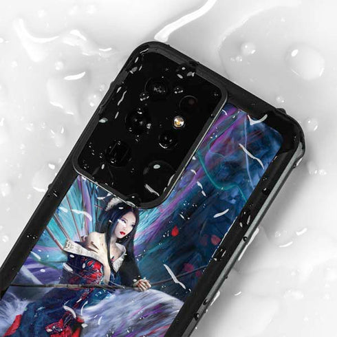 Ride of the Yokai Fairy and Dragon by Ruth Thompson Galaxy S24 Ultra Waterproof Case