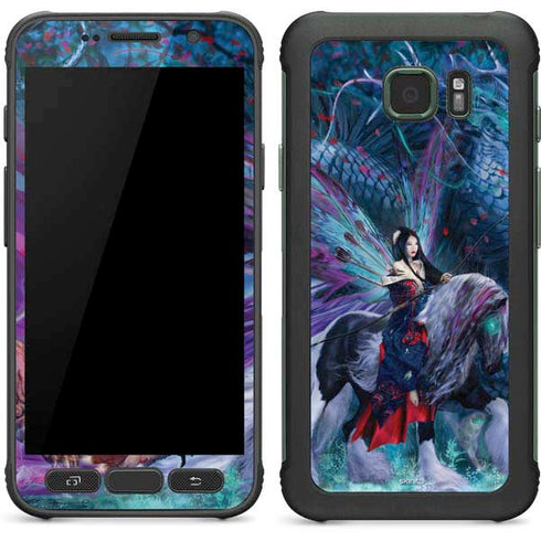 Ride of the Yokai Fairy and Dragon by Ruth Thompson Galaxy S7 Active Skin