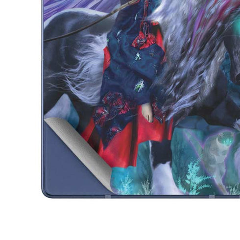 Ride of the Yokai Fairy and Dragon by Ruth Thompson Galaxy Z Fold6 Skin