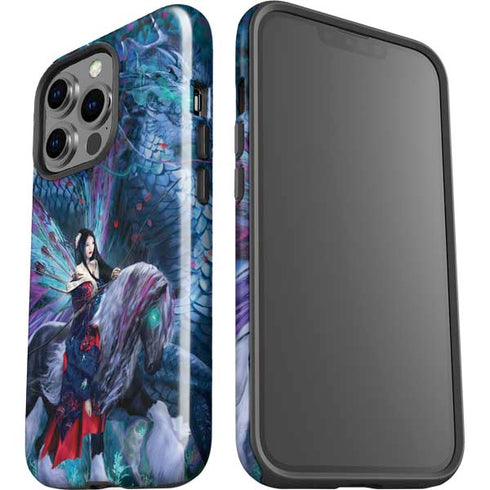 Ride of the Yokai Fairy and Dragon by Ruth Thompson iPhone 15 Pro Impact Case