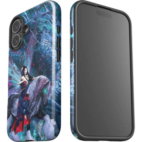 Ride of the Yokai Fairy and Dragon by Ruth Thompson iPhone 16 Impact Case