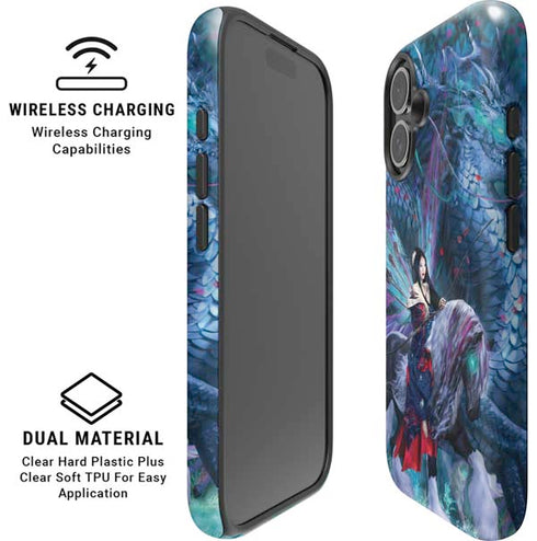 Ride of the Yokai Fairy and Dragon by Ruth Thompson iPhone 16 Magsafe Impact Case