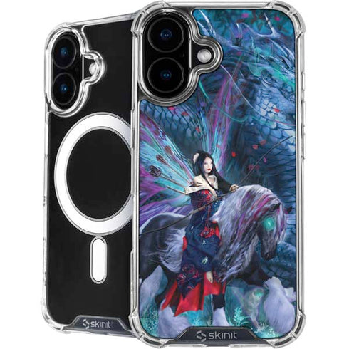 Ride of the Yokai Fairy and Dragon by Ruth Thompson iPhone 16 Plus MagSafe Case