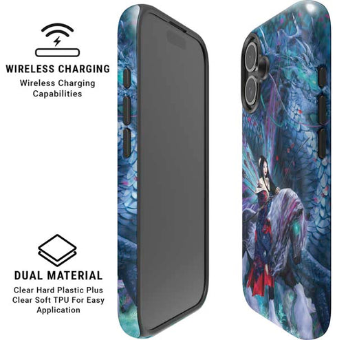 Ride of the Yokai Fairy and Dragon by Ruth Thompson iPhone 16 Plus Magsafe Impact Case