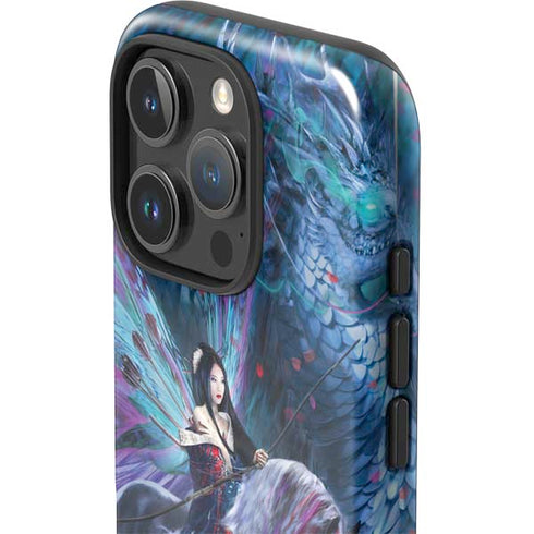 Ride of the Yokai Fairy and Dragon by Ruth Thompson iPhone 16 Pro Impact Case