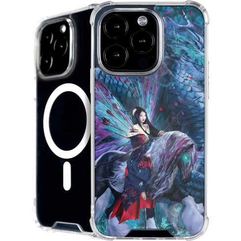 Ride of the Yokai Fairy and Dragon by Ruth Thompson iPhone 16 Pro MagSafe Case