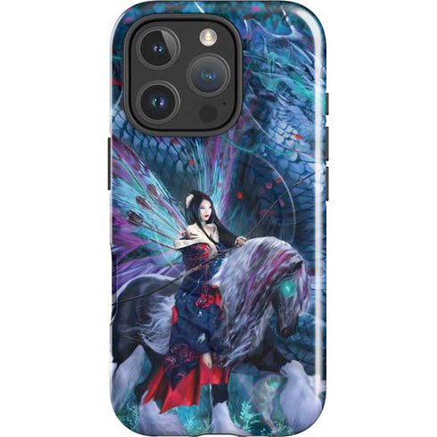 Ride of the Yokai Fairy and Dragon by Ruth Thompson iPhone 16 Pro Magsafe Impact Case