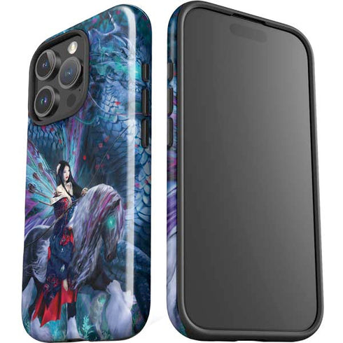 Ride of the Yokai Fairy and Dragon by Ruth Thompson iPhone 16 Pro Max Impact Case