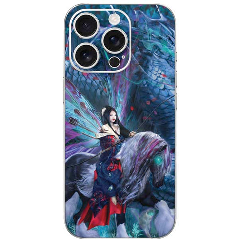 Ride of the Yokai Fairy and Dragon by Ruth Thompson iPhone 16 Pro Skin