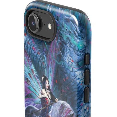 Ride of the Yokai Fairy and Dragon by Ruth Thompson iPhone 16e Impact Case